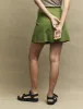Fearne Cotton Olive Green Wrap Mini Skirt sold by Nobody's Child