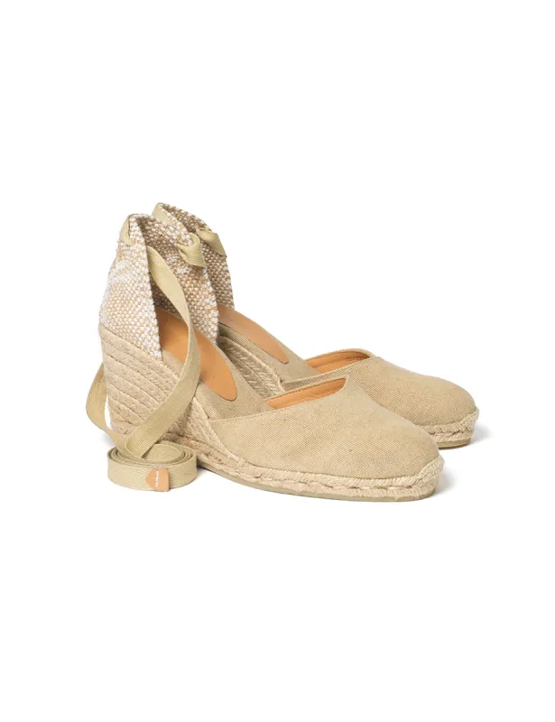 Beige Castaner Carina Espadrilles sold by Nobody's Child