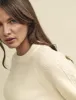 Cream Crew Neck Cable Knit Jumper sold by Nobody's Child