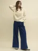 Cream Crew Neck Cable Knit Jumper sold by Nobody's Child