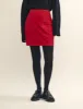 Fearne Cotton Red Cord A-Line Mini Skirt sold by Nobody's Child