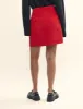 Fearne Cotton Red Cord A-Line Mini Skirt sold by Nobody's Child