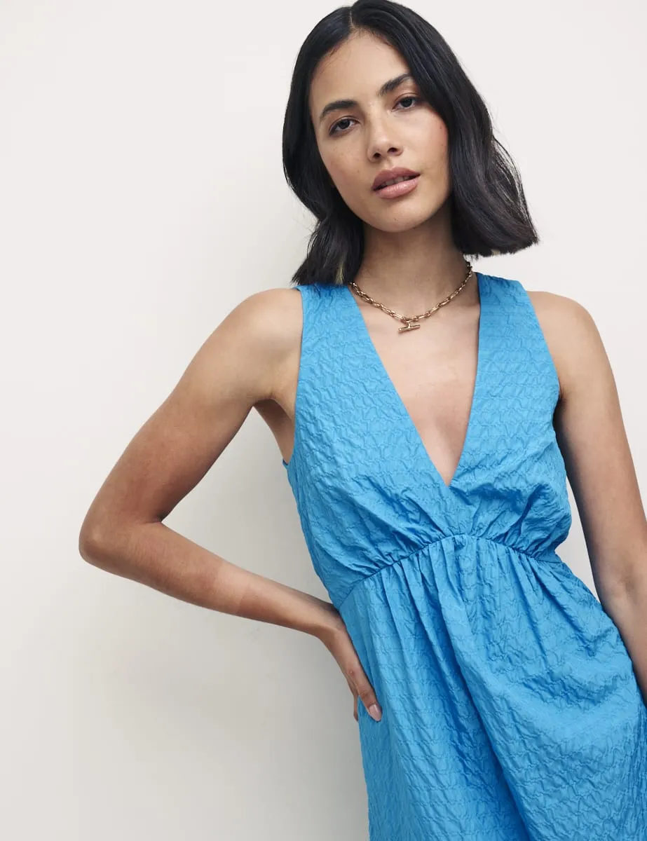 Blue Amy Sleeveless Midi Dress sold by Nobody's Child product image thumbnail 3