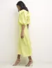Lime Green Dani Midi Dress sold by Nobody's Child