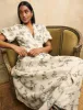 Cream Embroidered Starlight Midi Dress sold by Nobody's Child