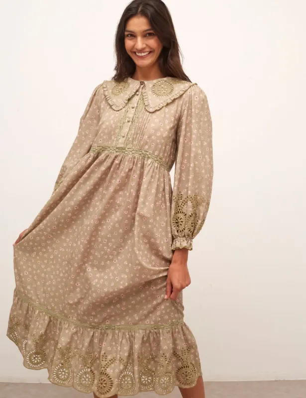 Katie Smock Midi Dress sold by Nobody's Child