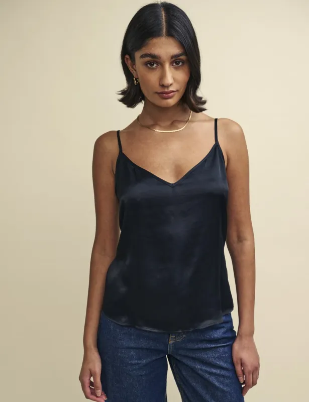 Black Cami Top sold by Nobody's Child
