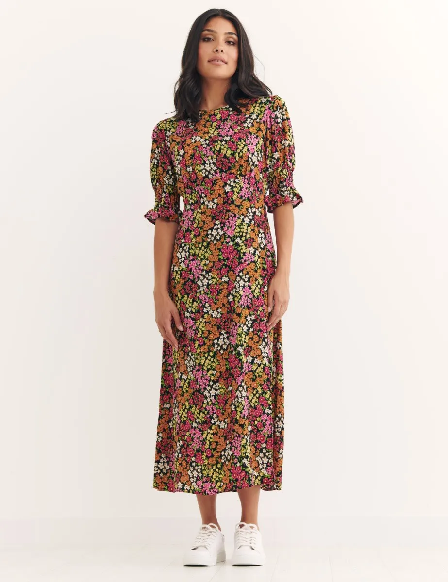 Luna Midi Dress sold by Nobody's Child