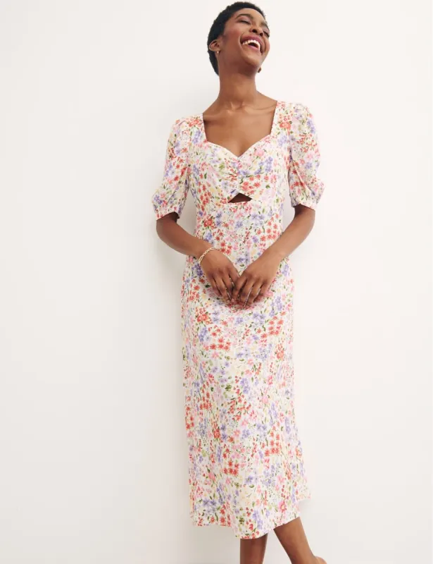 Rosie Cut Out Midi Dress sold by Nobody's Child