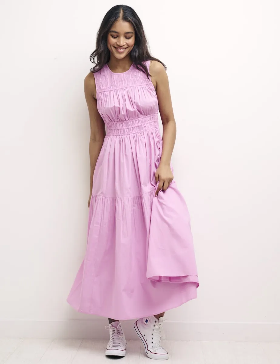Pink Elora Sleeveless Midi Dress sold by Nobody's Child product image thumbnail 2