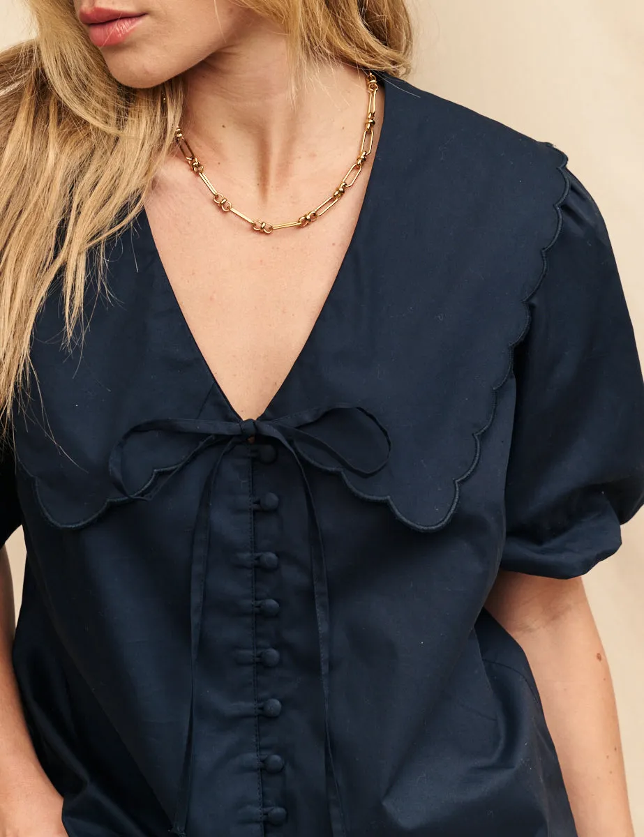 Black Birdie Blouse sold by Nobody's Child product image thumbnail 2