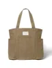 Khaki Green Canvas Tote Bag sold by Nobody's Child