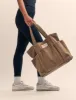 Khaki Green Canvas Tote Bag sold by Nobody's Child