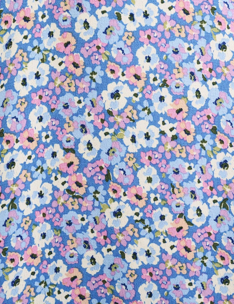 Ditsy Blue Felicia Midi Dress sold by Nobody's Child product image thumbnail 5