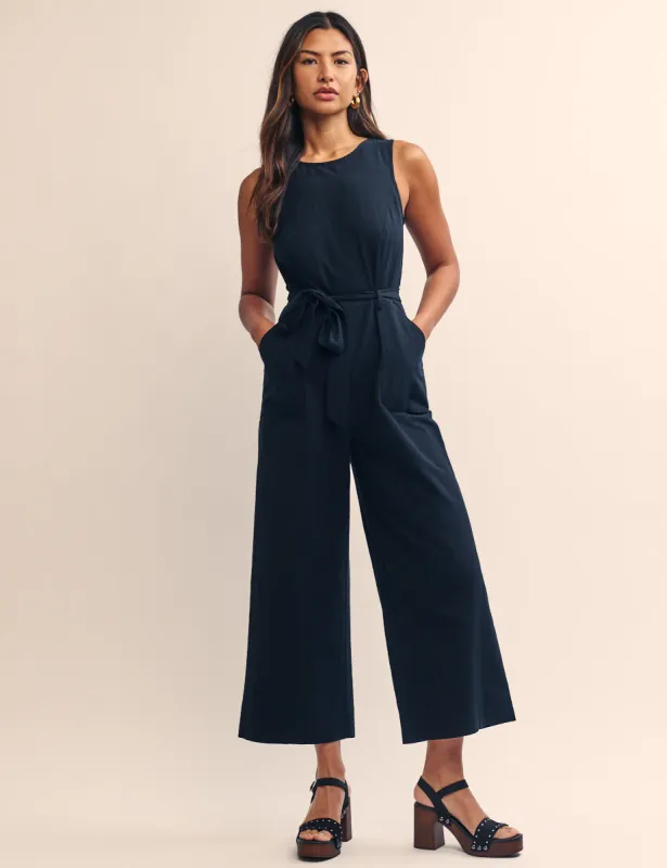 Black Adeline Jumpsuit sold by Nobody's Child