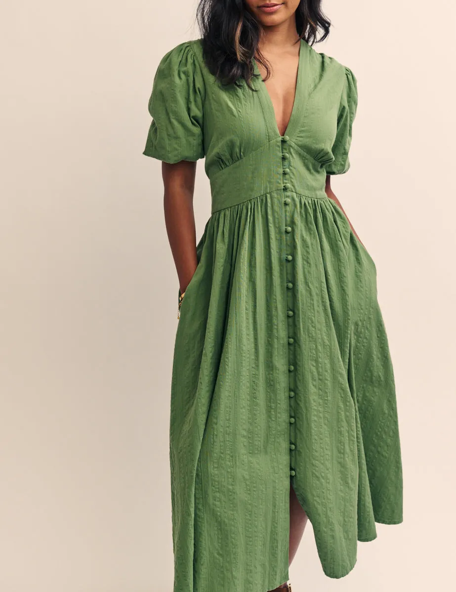 Green Starlight Midi Dress sold by Nobody's Child product image thumbnail 3