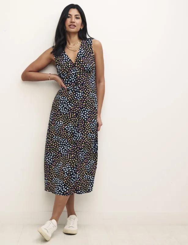 Speckle Print Sandra Midi Dress sold by Nobody's Child