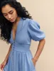Blue Starlight Midi Dress sold by Nobody's Child
