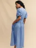 Blue Starlight Midi Dress sold by Nobody's Child