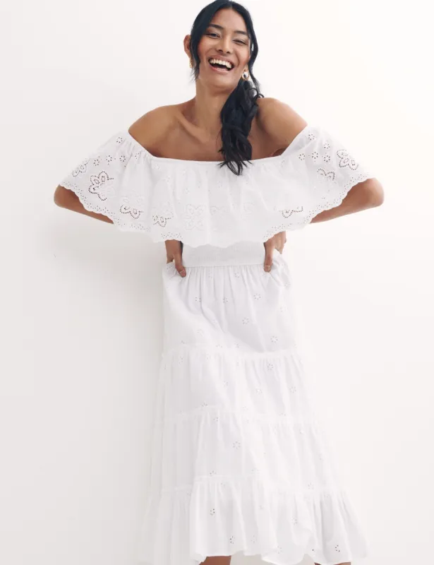 Olivia Bardot Midi Dress sold by Nobody's Child