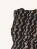 Maternity Black Wave Print Devi Maxi Dress sold by Nobody's Child