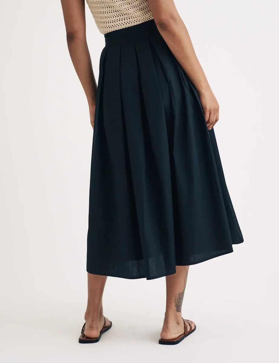 Black Box Pleat Midi Skirt sold by Nobody's Child product image thumbnail 4