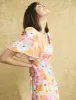Pastel Floral Dee Dee Midi Dress sold by Nobody's Child