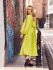 Fearne Cotton Lime Green Zendaya Midi Dress sold by Nobody's Child