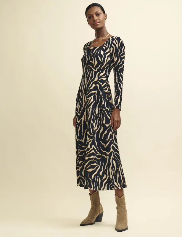 Animal Print Richie Midaxi Dress sold by Nobody's Child