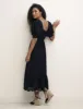 Black Isla Midaxi Dress sold by Nobody's Child