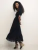 Black Isla Midaxi Dress sold by Nobody's Child