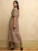 Brown Gingham Elsa Midi Dress sold by Nobody's Child