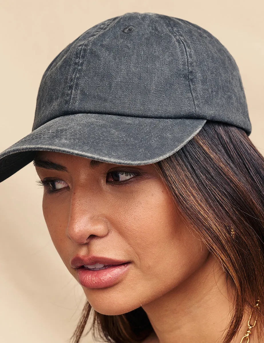 Washed Black Cap sold by Nobody's Child product image thumbnail 2