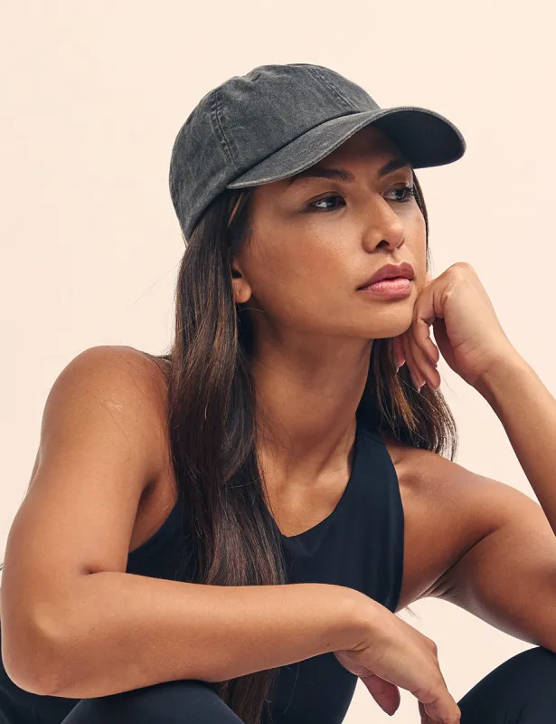 Washed Black Cap sold by Nobody's Child