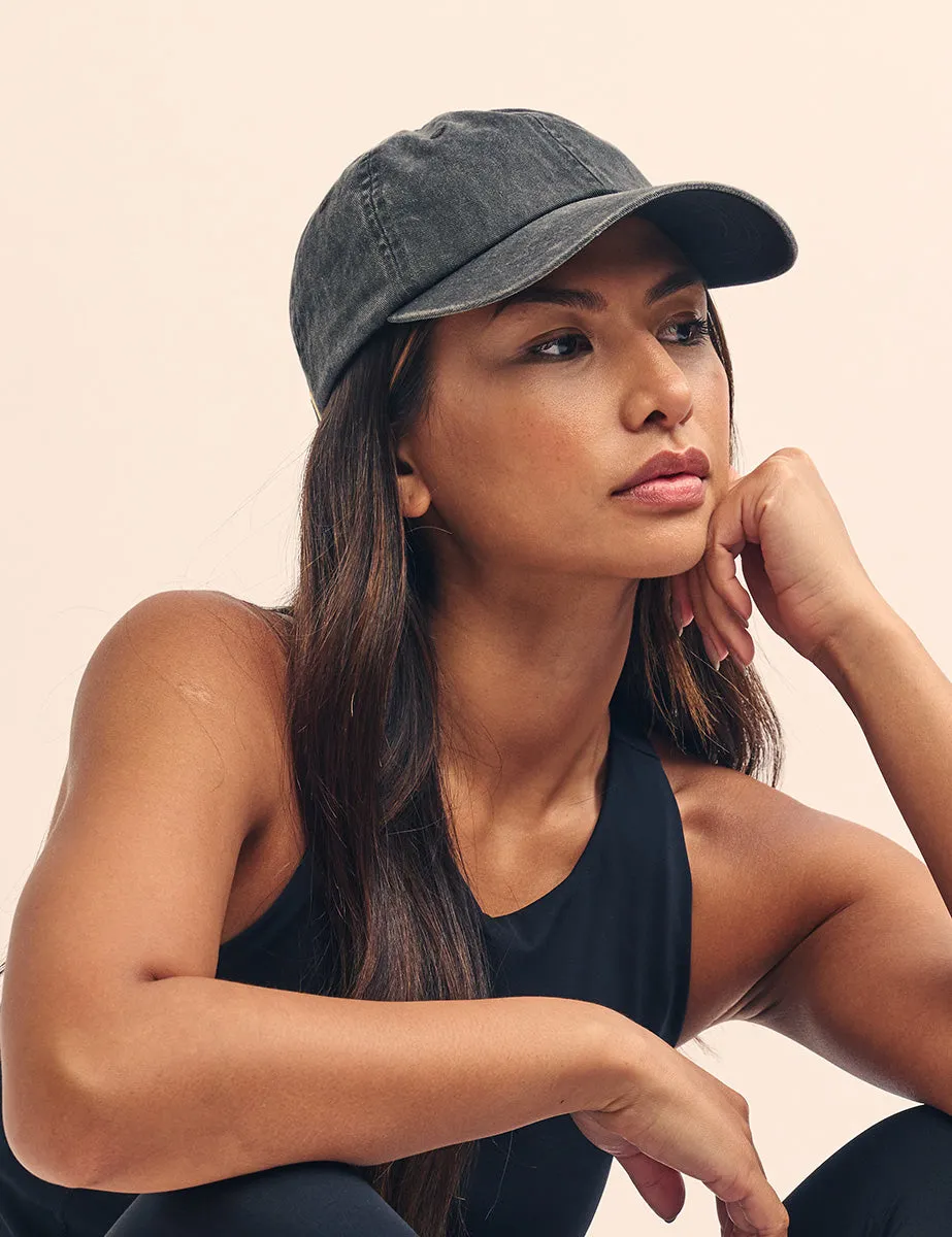 Washed Black Cap sold by Nobody's Child