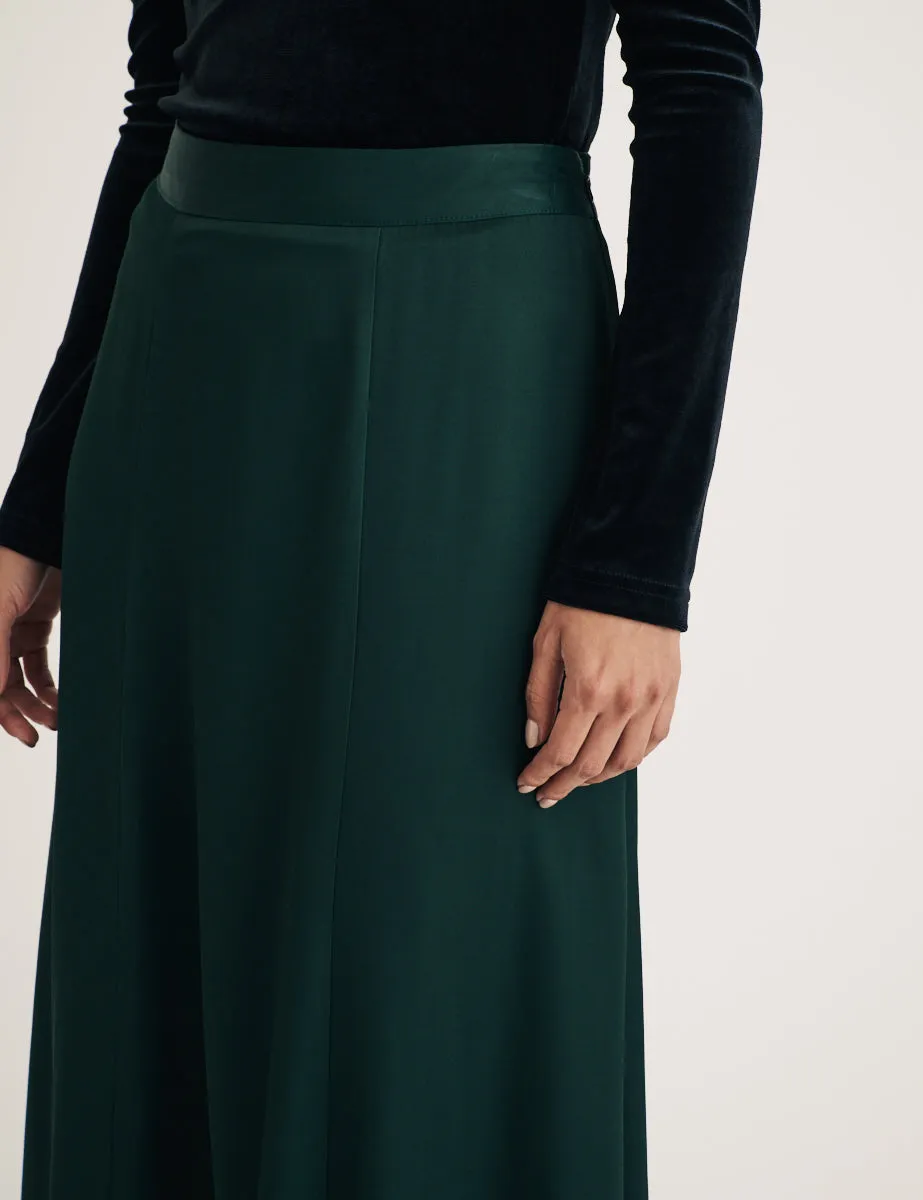 Forest Green Milo Midi Skirt sold by Nobody's Child product image thumbnail 2