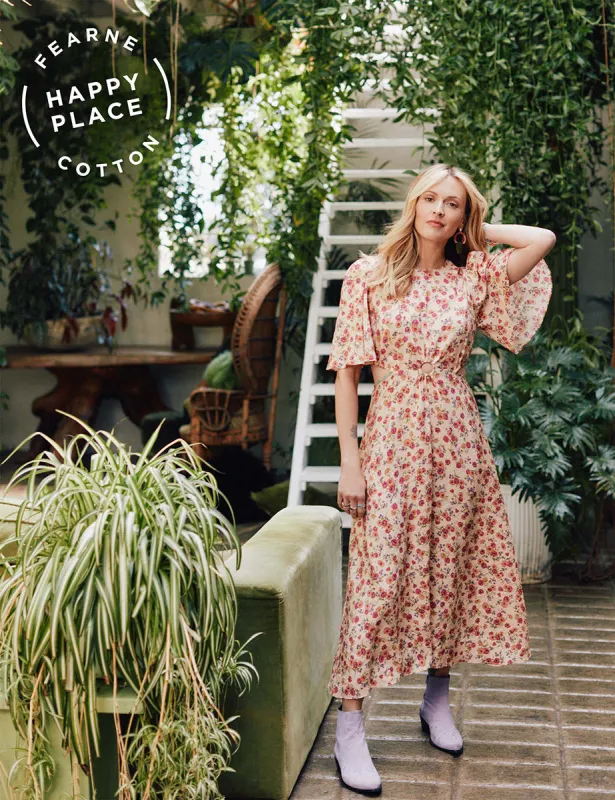 Fearne Cotton Paris Midi Dress made by Nobody's Child
