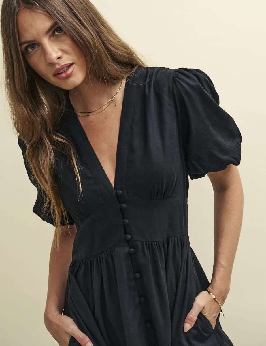 Black Starlight Midaxi Dress sold by Nobody's Child product image thumbnail 3