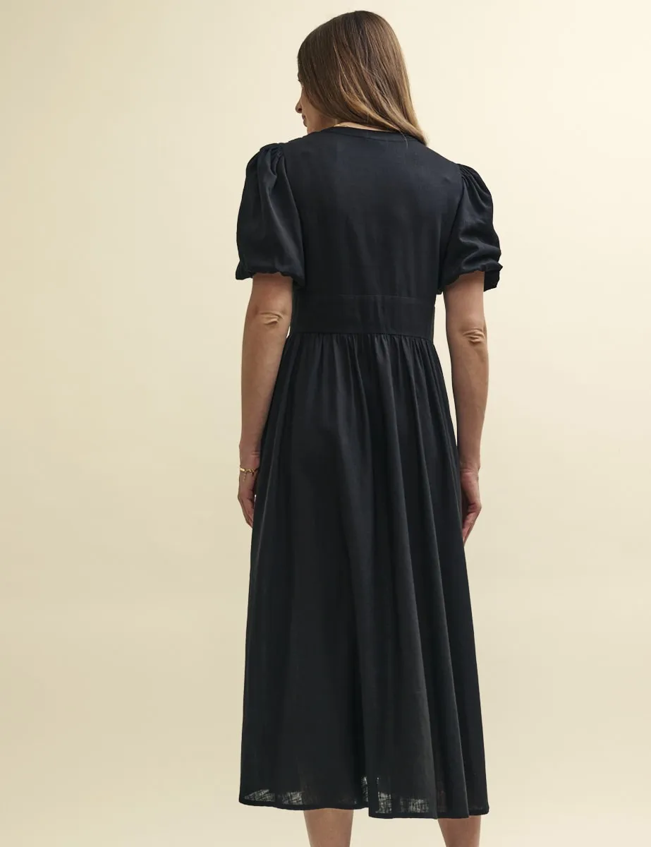 Black Starlight Midaxi Dress sold by Nobody's Child product image thumbnail 4