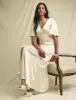 Ivory Satin Bridesmaids Erin Midaxi Dress sold by Nobody's Child