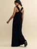 Black Ruched Shoulder Jumpsuit sold by Nobody's Child