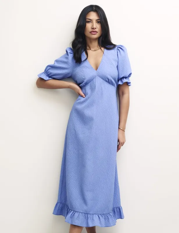 Blue Delilah Midi Tea Dress sold by Nobody's Child