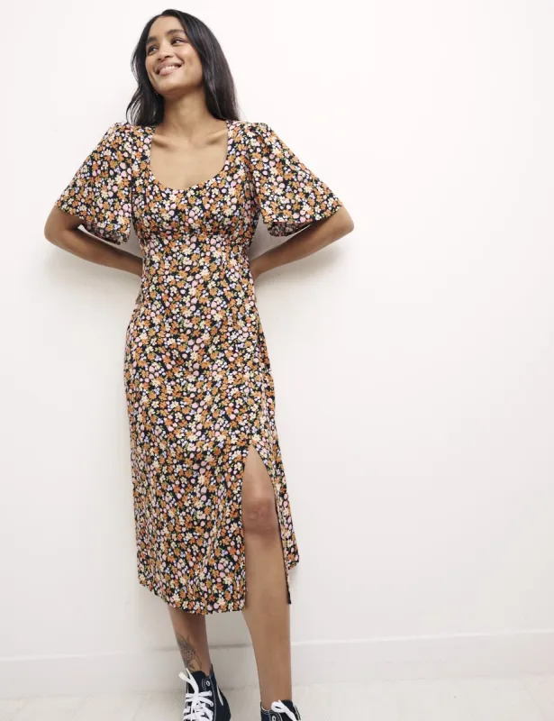 Ditsy Floral Dee Dee Midi Dress sold by Nobody's Child