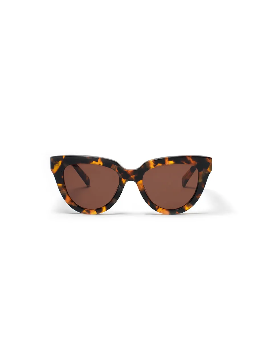 Tortoiseshell Cat-eye Cecily Sunglasses sold by Nobody's Child product image thumbnail 2