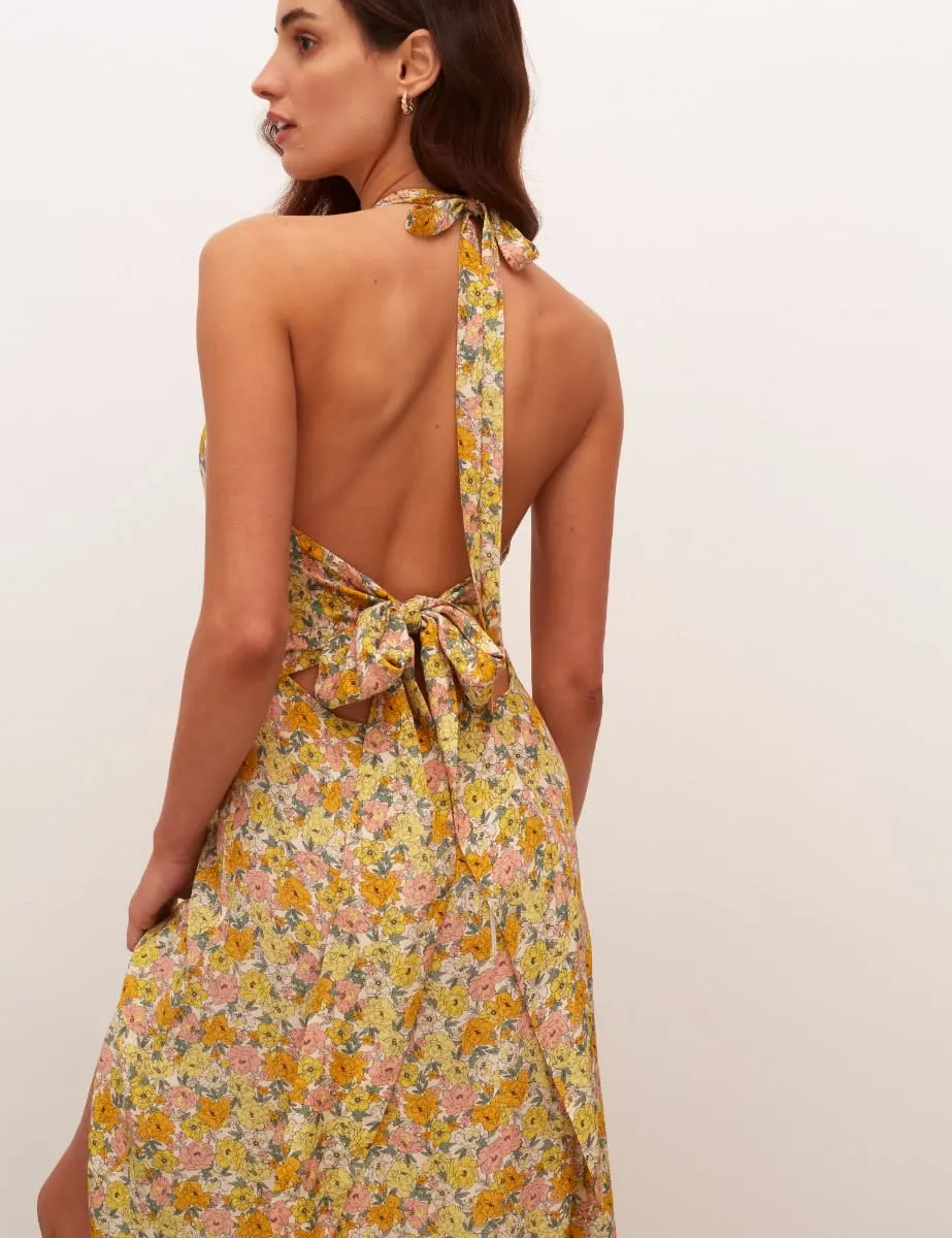 Holly Halter Neck Midi Dress sold by Nobody's Child product image thumbnail 3