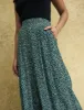 Green Speckle Print Zeena Trouser sold by Nobody's Child