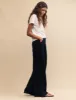 Black Wide Leg Zeena Trousers sold by Nobody's Child