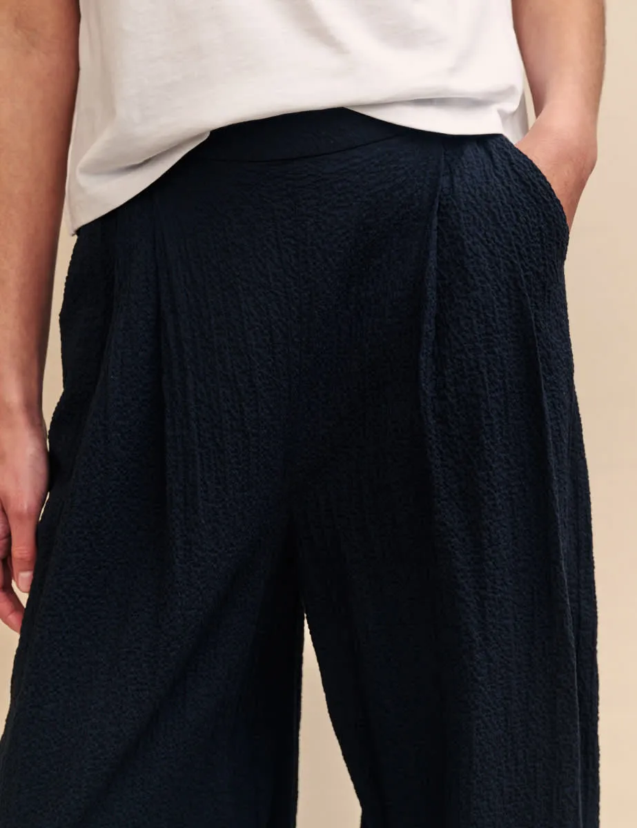 Black Wide Leg Zeena Trousers sold by Nobody's Child product image thumbnail 4