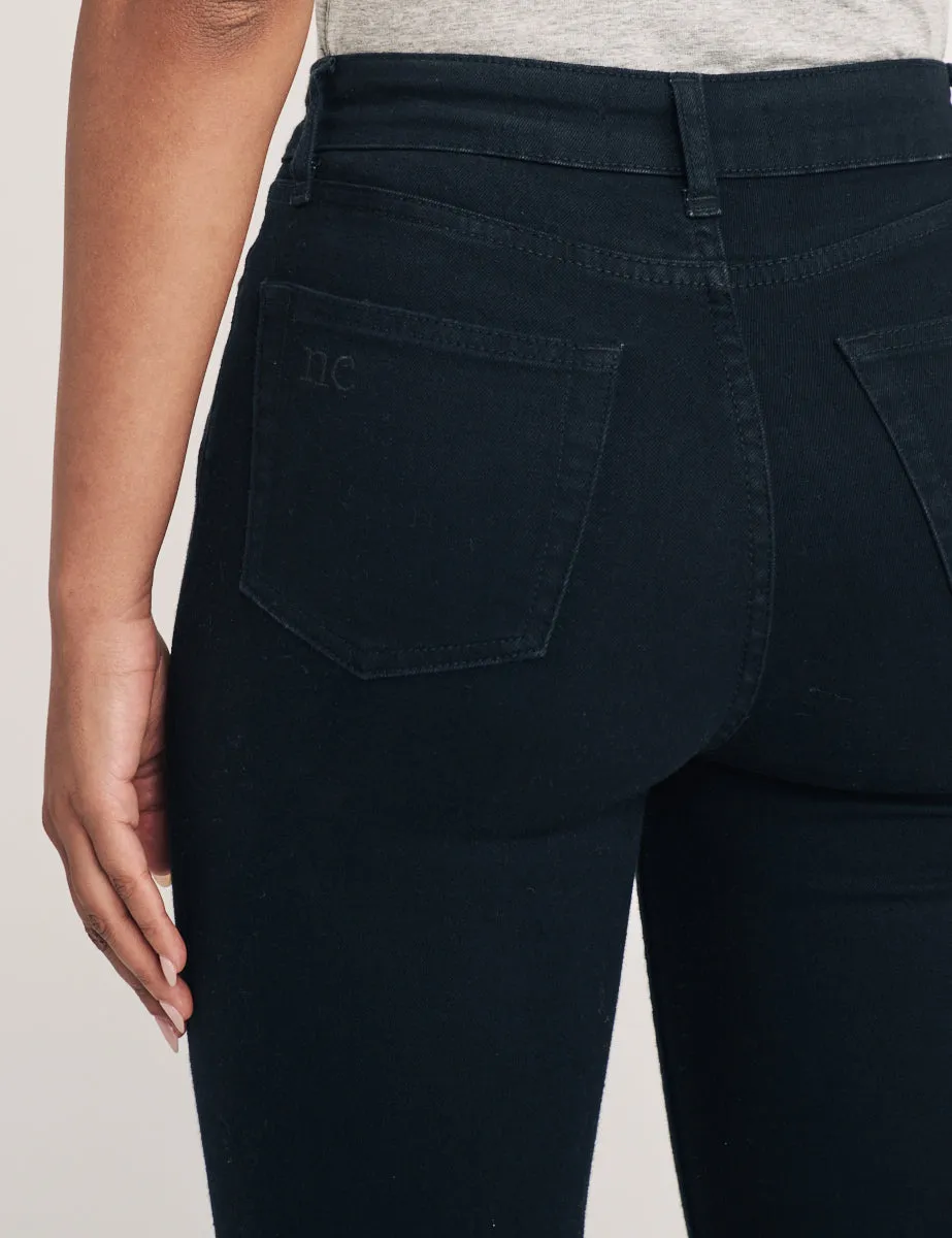 Black High Rise Skinny Jeans sold by Nobody's Child product image thumbnail 4