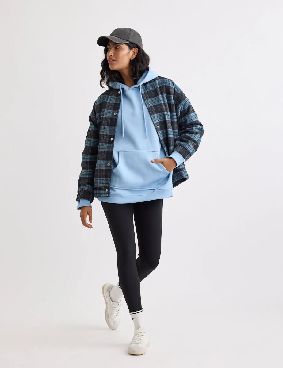 Blue Longline Hoodie sold by Nobody's Child product image thumbnail 2